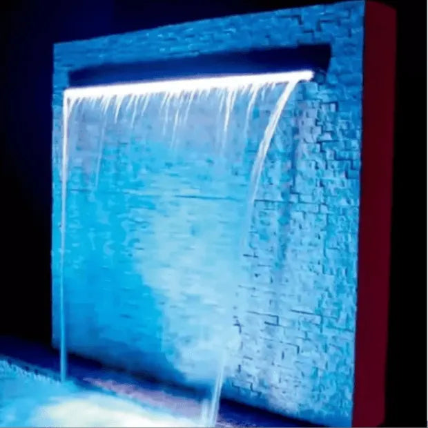 CASCATA DE EMBUTIR COM LED 40CM - ACQUA